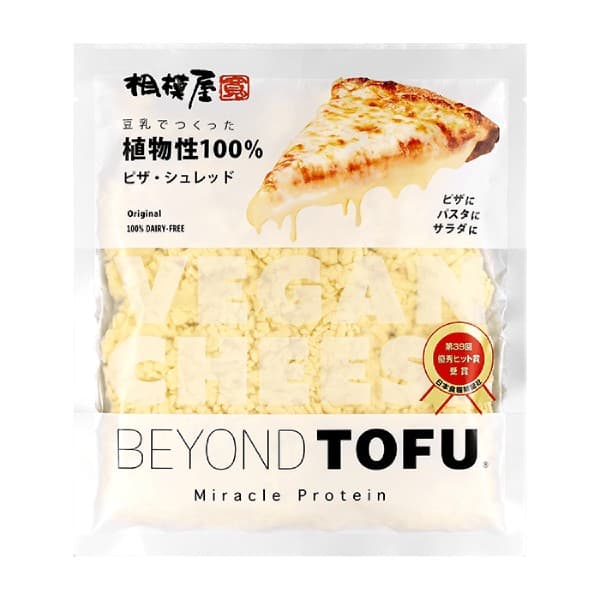 Front view of product: Beyond Tofu Vegan Cheese Shred