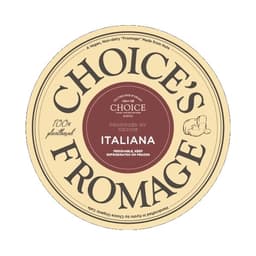 Front view of product: CHOICE's Fromage, Italiana