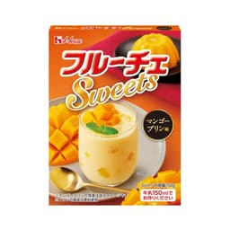 Front view of product: House Fruiche Sweets, Mango Pudding