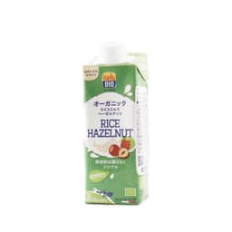 Front view of product: Isola Bio Rice Milk with Hazelnut
