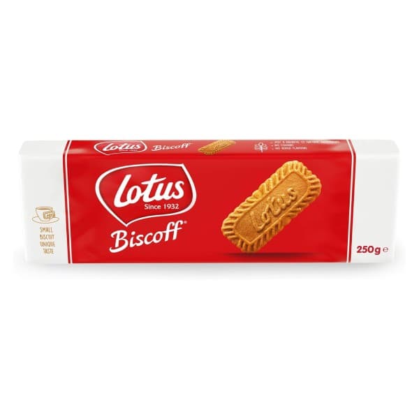 Front view of product: Lotus Biscoff