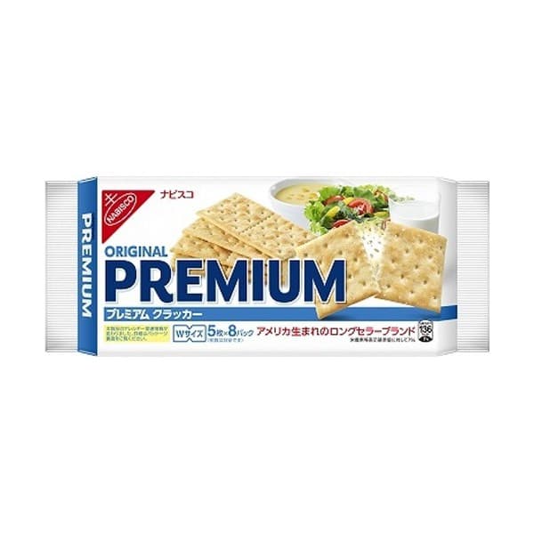 Front view of product: Nabisco Premium Crackers