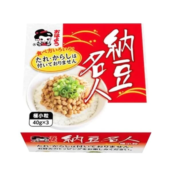 Front view of product: Natto Meijin