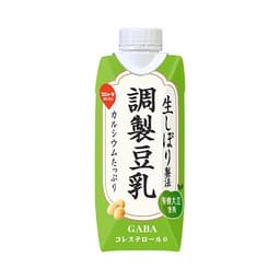 Front view of product: Sujahta Meiraku Organic Adjusted Soymilk