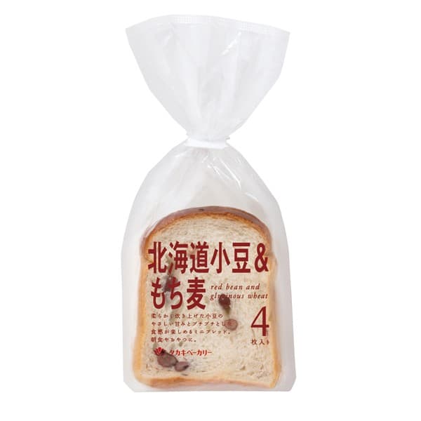 Front view of product: Takaki Bakery Red Bean & Glutinous Wheat
