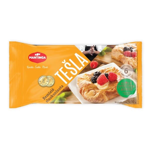 Front view of product: Mantinga Tesla Puff Pastry