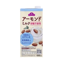 Front view of product: TOPVALU Almond Milk (No Added Sugar)