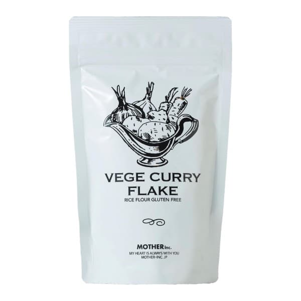 Front view of product: Mother Vege Curry Flake (Mild)